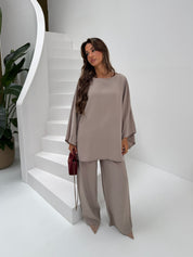 Co-ord comfee taupe
