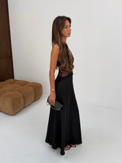 Lace dress black
