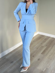 Blazer set blue