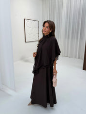 Poncho lovie brown