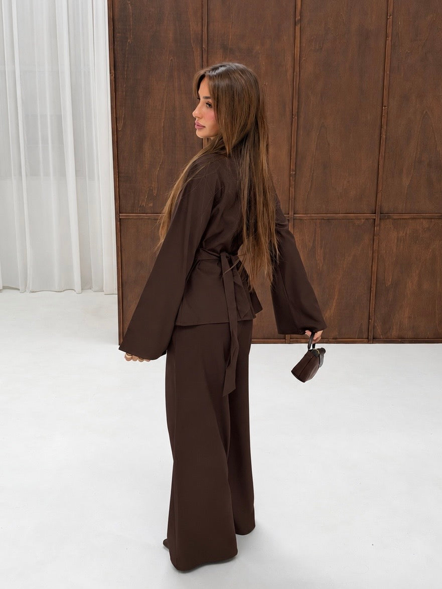 Co-ord rummie brown