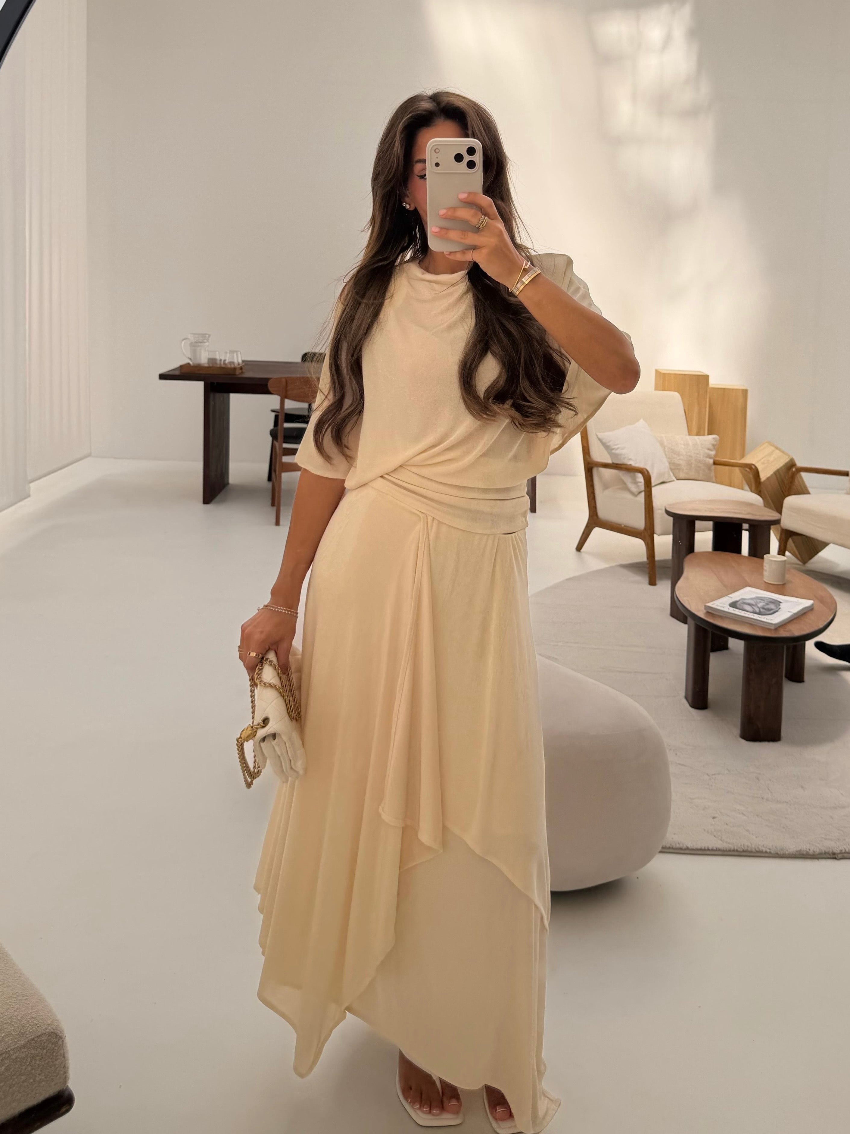 Two piece Nili Creme