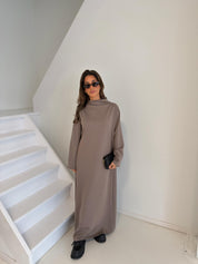 Jurk Malek | Taupe