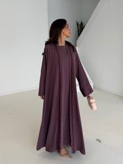 Premium abaya | Purple