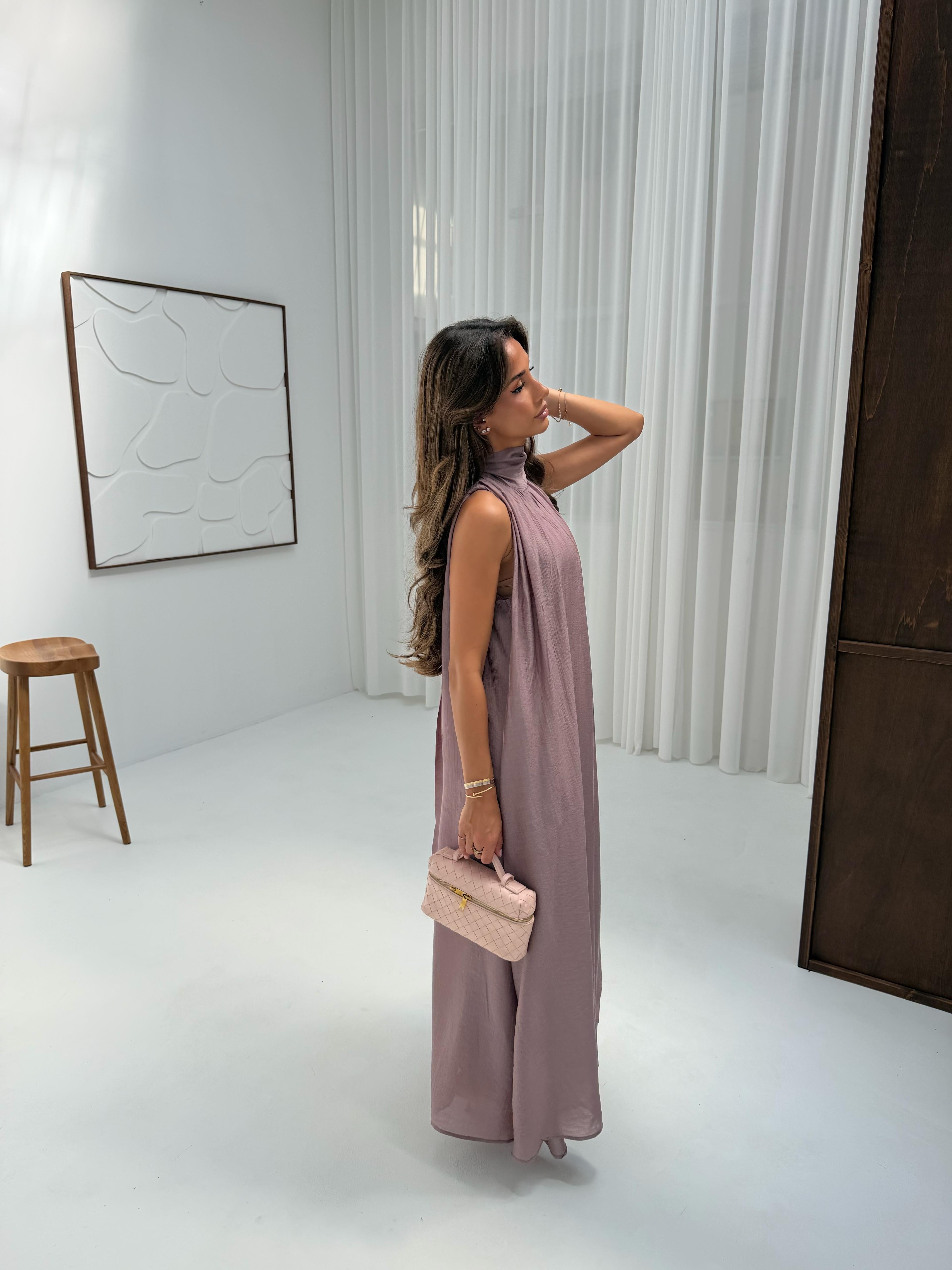 Derin dress blush