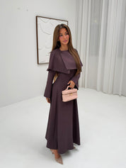 Lavin dress plum