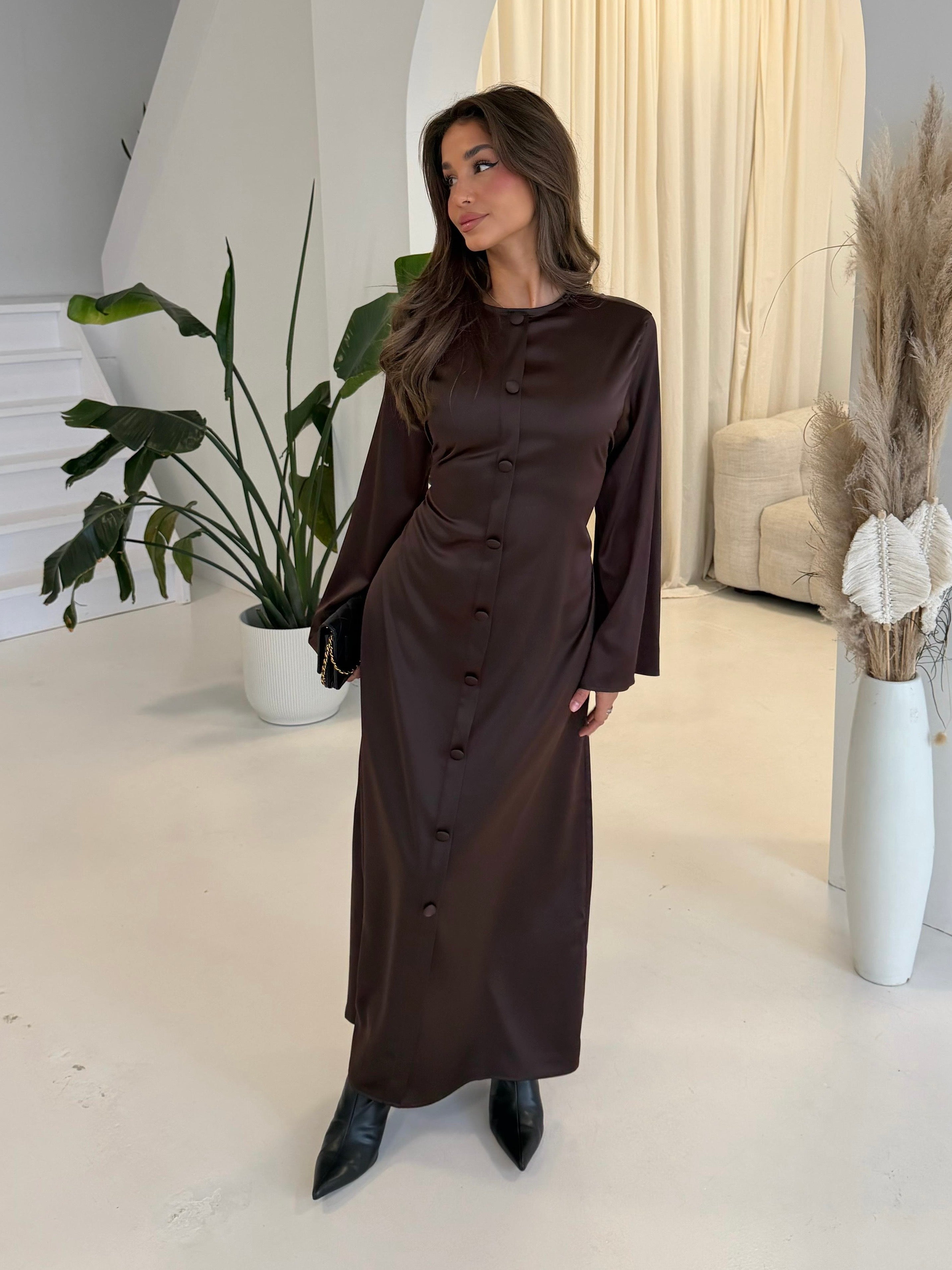 Satijnen jurk | Mody